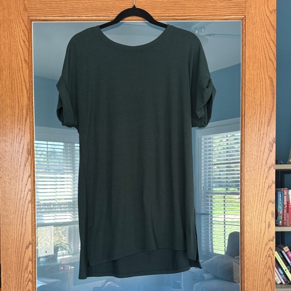 Zenana Outfitters Dark Green Midi Dress - Picture 3 of 3